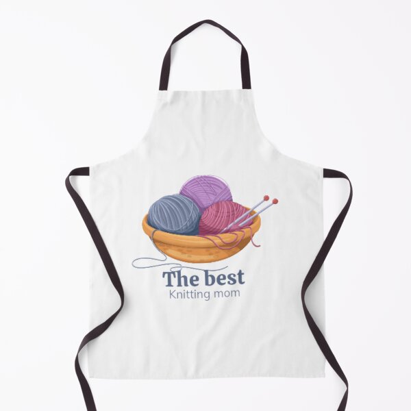 Item preview, The best knitting mom designed and sold by SIHAMSHOPS.
