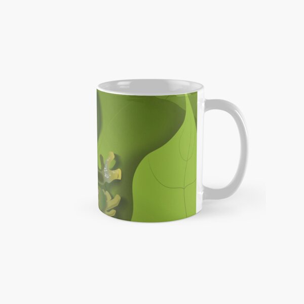 Green Glass Tree Frog Classic Mug