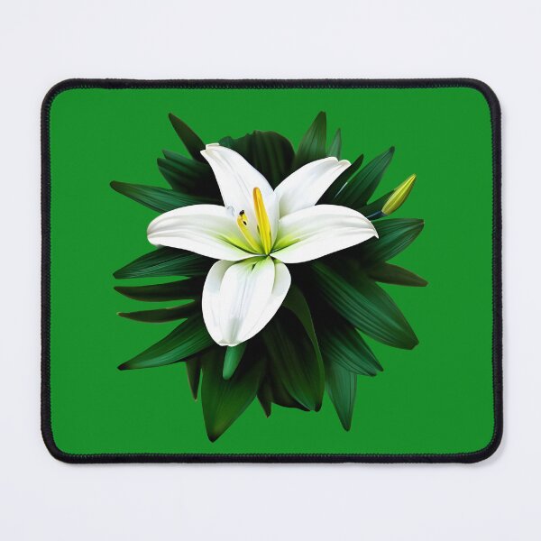 Item preview, White lily flower designed and sold by gramizzia.