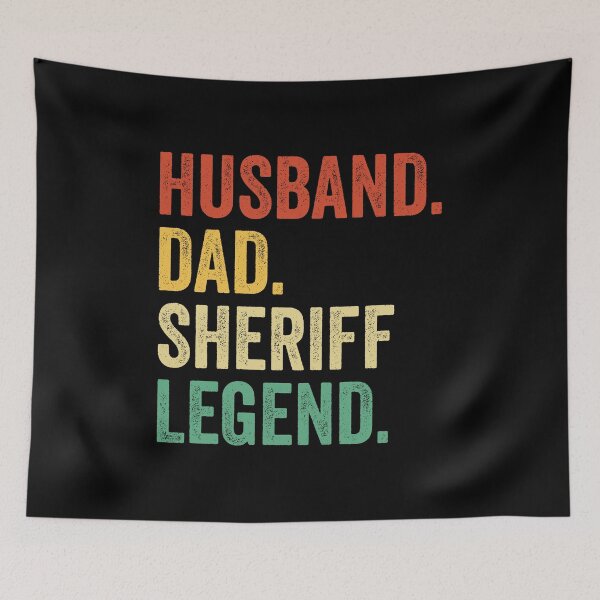 Item preview, sheriff Vintage Dad, sheriff Gifts, sheriff Gifts, sheriff Dad sheriff Legend Shirt, Retro Dad Tees, Fathers Day sheriff Gifts designed and sold by Dogs Geeky⭐⭐⭐⭐⭐.