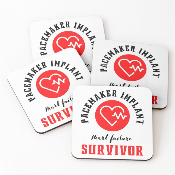 Item preview, Pacemaker implant Heart failure survivor motivational design designed and sold by DigitalMagShop.