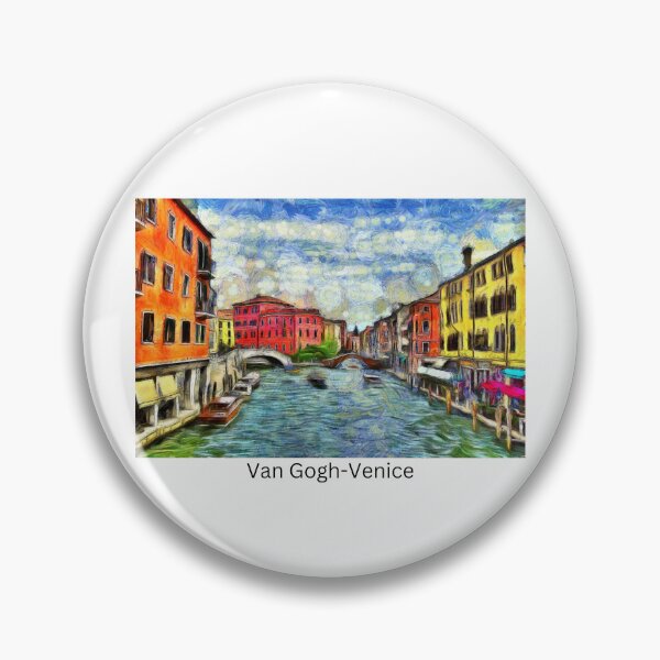 Item preview, Van Gogh-Venice-overlooking a canal designed and sold by CannyGoods.