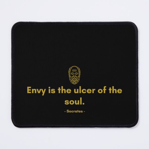 Item preview, Envy is the ulcer of the soul. - Quote from Socrates designed and sold by Philosopherous.