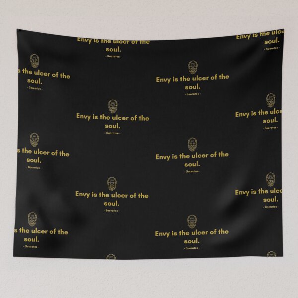 Item preview, Envy is the ulcer of the soul. - Quote from Socrates designed and sold by Philosopherous.