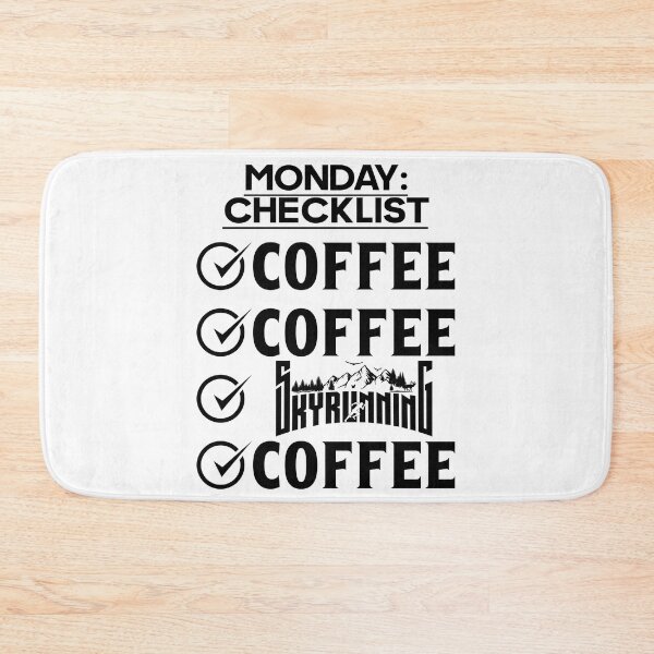Item preview, MONDAY CHECKLIST SKYRUNNING  designed and sold by HomeCoquette.