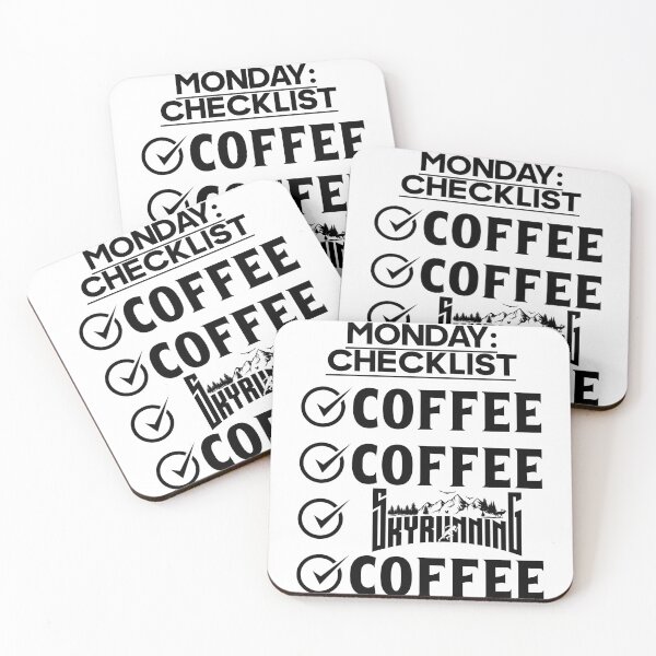 Item preview, MONDAY CHECKLIST SKYRUNNING  designed and sold by HomeCoquette.