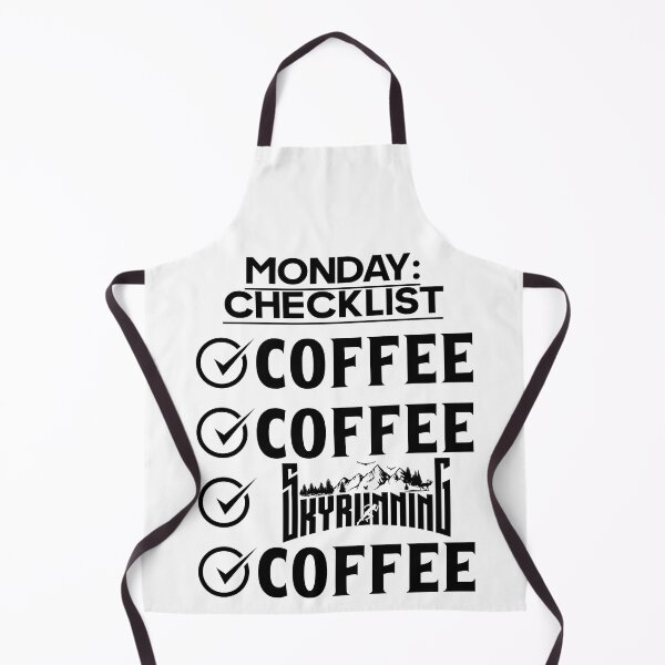 Item preview, MONDAY CHECKLIST SKYRUNNING designed and sold by HomeCoquette.