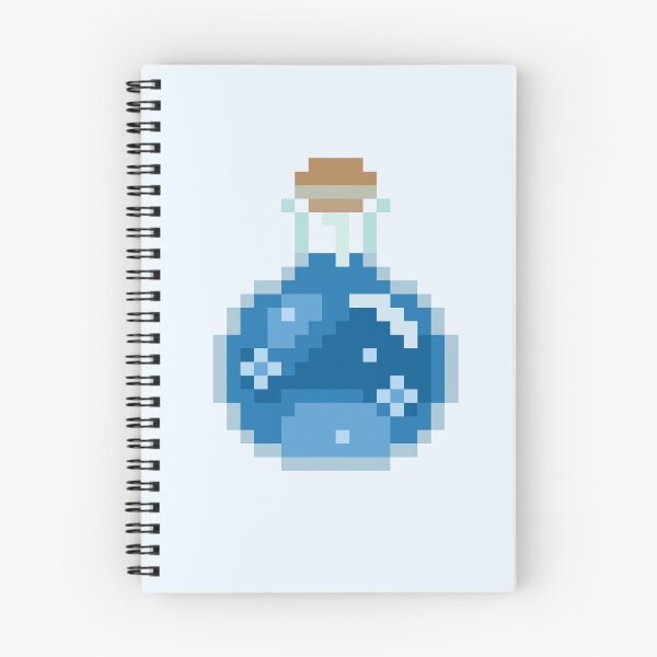 Item preview, Pixel Art Potion Blue designed and sold by Valentine145.