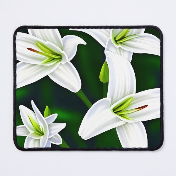 Item preview, White lily flower designed and sold by gramizzia.
