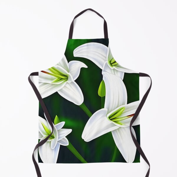 Item preview, White lily flower designed and sold by gramizzia.