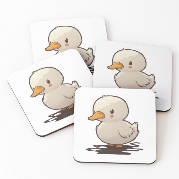 Item preview, Cartoon Duckling, Cute Sticker designed and sold by CosmicCritters.