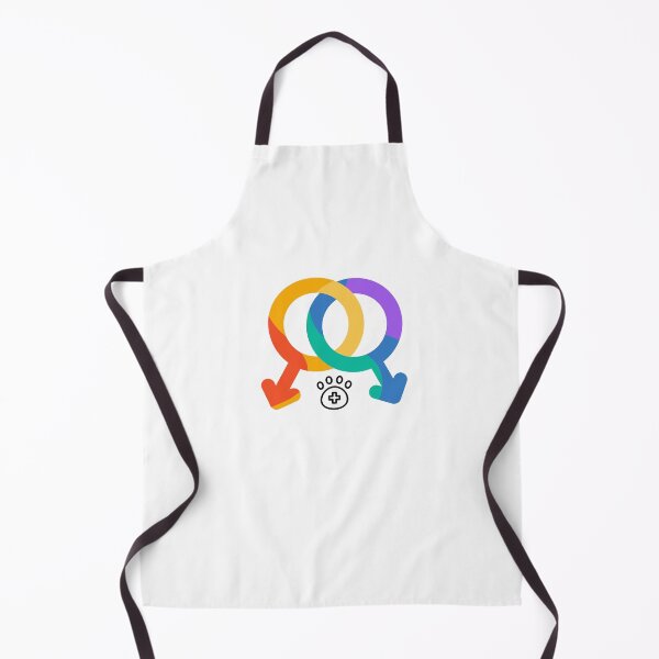 Item preview, Vet Med Pride, rainbow gender symbol, male designed and sold by ShopVetMed.