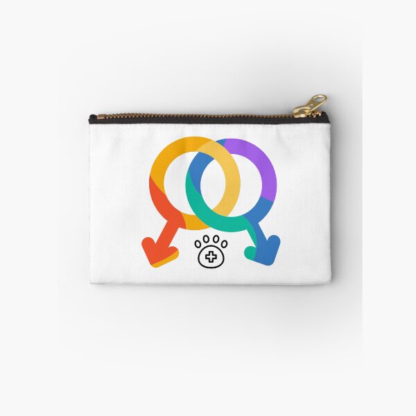 Item preview, Vet Med Pride, rainbow gender symbol, male designed and sold by ShopVetMed.