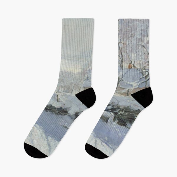 Item preview, Winter scenery - The Magpie by Claude Monet designed and sold by AR-shop.