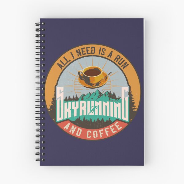 Item preview, SKYRUNNING ALL I NEED IS A RUN AND COFFEE designed and sold by HomeCoquette.