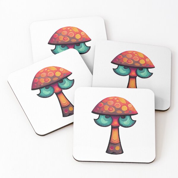 Item preview, Mushroom owl. designed and sold by Cute-and-Co.