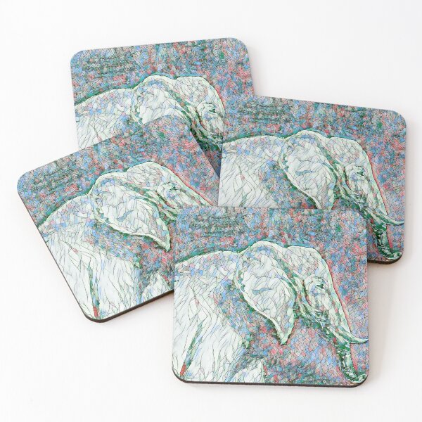 Item preview, Mosaic Elephant designed and sold by ZapandZam.