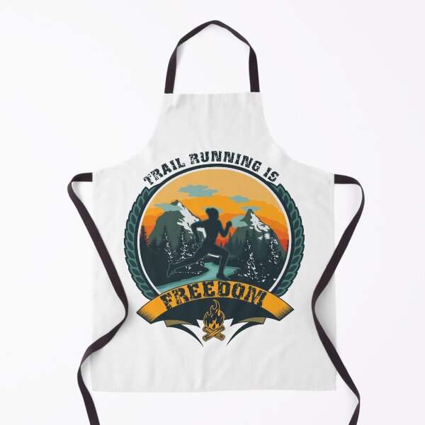 Item preview, TRAIL RUNNING IS FREEDOM designed and sold by HomeCoquette.