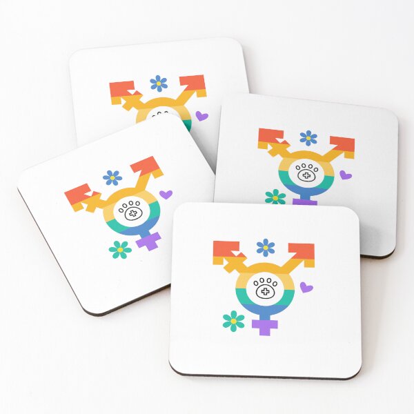 Item preview, Vet Med Pride, rainbow gender symbol, transgender designed and sold by ShopVetMed.