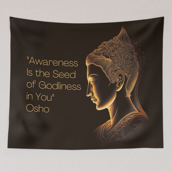 Item preview, Osho - Awareness Is the Seed of Godliness in You designed and sold by RetComly.