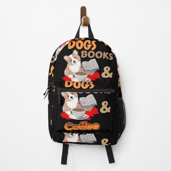 Item preview, Dogs, Books and Coffee Dog Reader Coffee Quote designed and sold by ColourTrials.