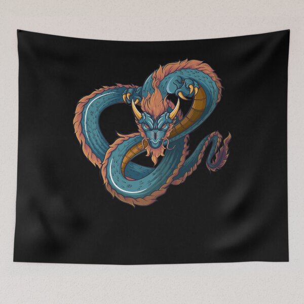 Item preview, Dragon Head chinese dragon Art designed and sold by ARTZ84.