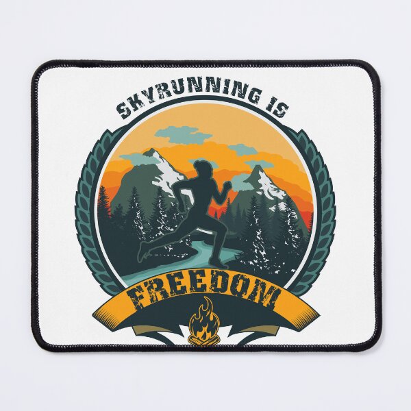 Item preview, SKYRUNNING IS FREEDOM designed and sold by HomeCoquette.