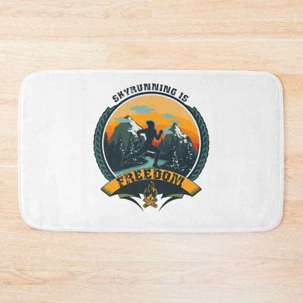 Item preview, SKYRUNNING IS FREEDOM designed and sold by HomeCoquette.