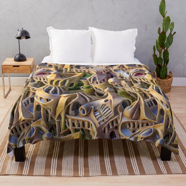 Item preview, Abstract Sand Rooftops - Seamless Pattern designed and sold by Chubuter.