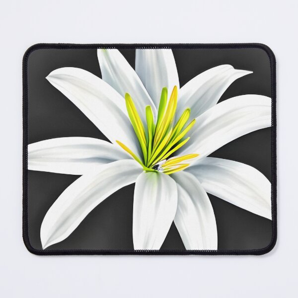 Item preview, White lily flower designed and sold by gramizzia.