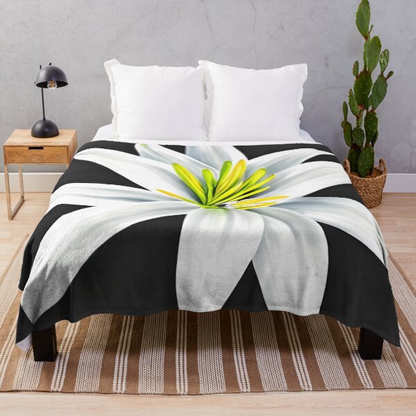 Item preview, White lily flower designed and sold by gramizzia.