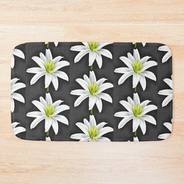 Item preview, White lily flower designed and sold by gramizzia.