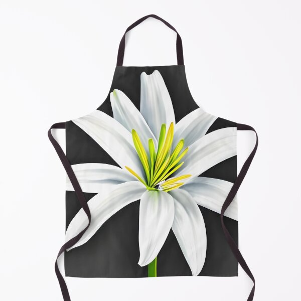 Item preview, White lily flower designed and sold by gramizzia.