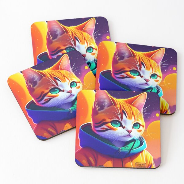 Item preview, Cat in a Jacket - Modern Digital Art designed and sold by Ai-michiart.