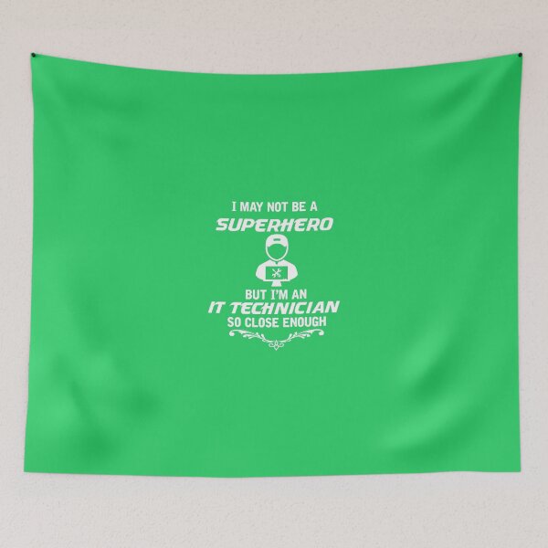 Item preview, Not Superhero But IT Technician designed and sold by AlwaysAwesome.