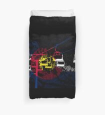 Colorado Ski Lift Duvet Cover