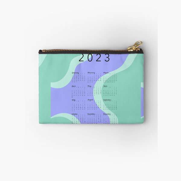 Artikelvorschau, 2023 Kalenderdesign Grün Lila entworfen und verkauft von valeng03.