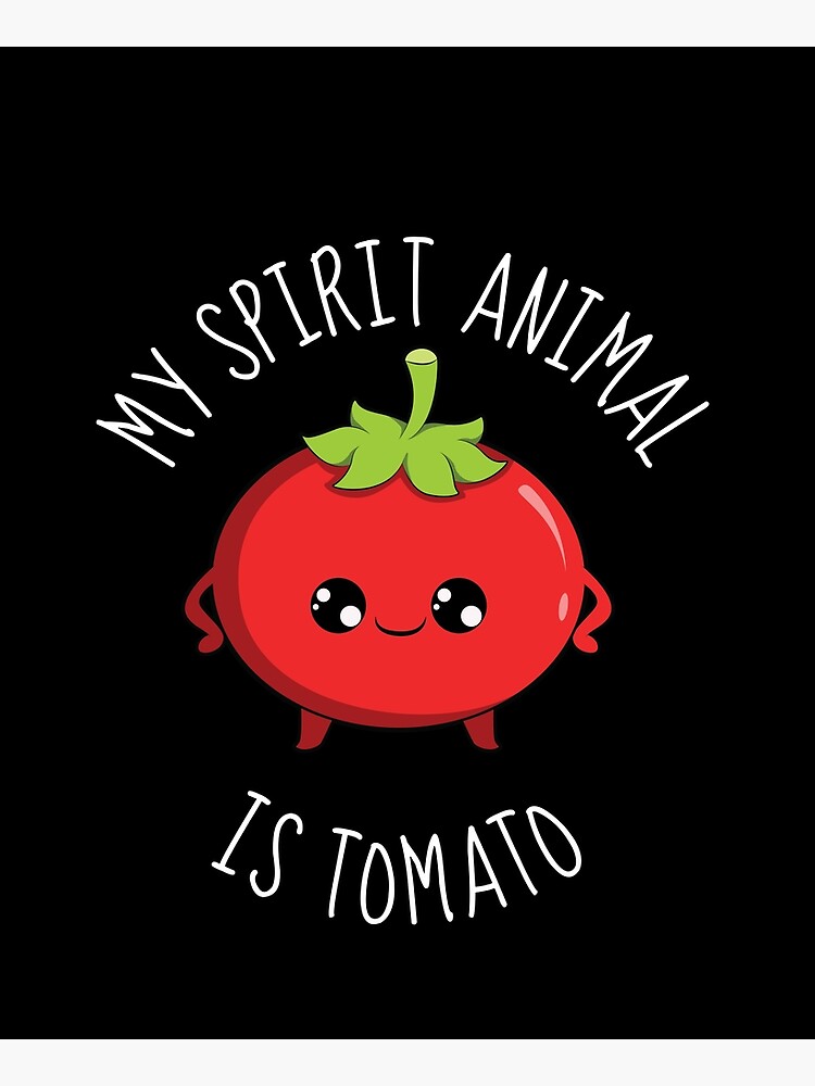 Disover My Spirit Animal Is Tomato Funny Apron