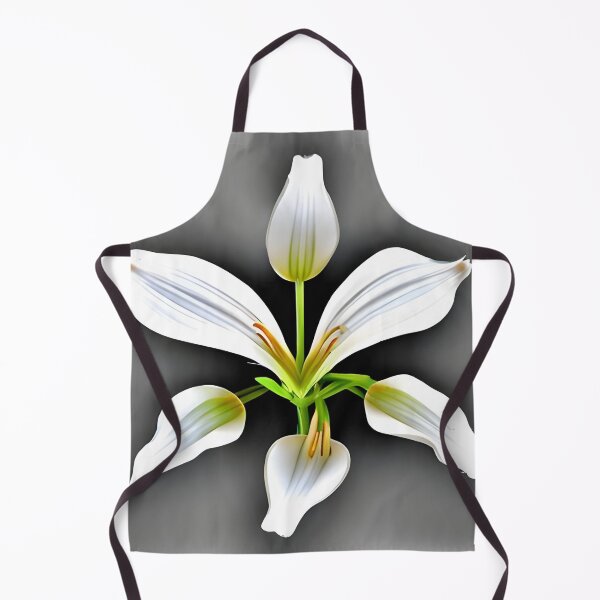 Item preview, White lily flower artwork designed and sold by gramizzia.
