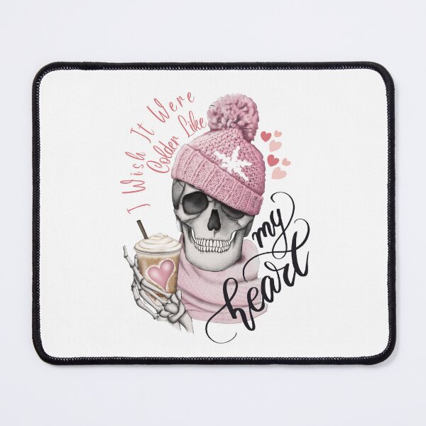 Item preview, I Wish It Were Colder Like My Heart | Skeleton | Winter | Cold | December | Ice | Hearts designed and sold by LadyHustle.