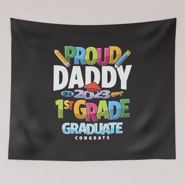 Item preview, Proud Daddy of a 1st Grade Class of 2023 Graduation designed and sold by cidolopez.