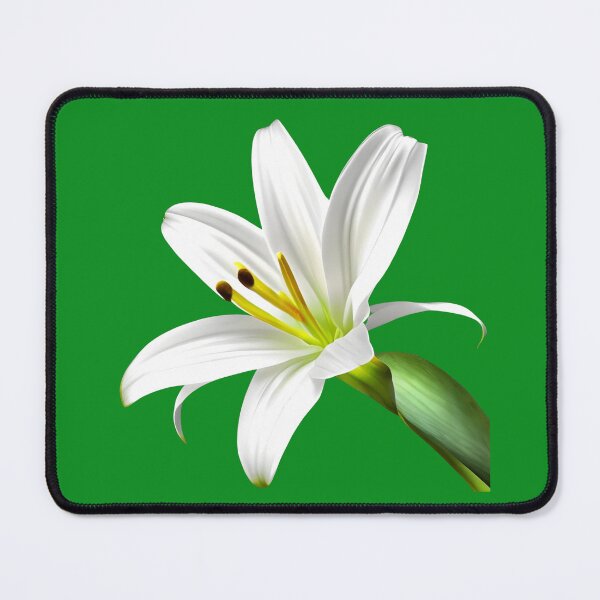 Item preview, White lily flower designed and sold by gramizzia.