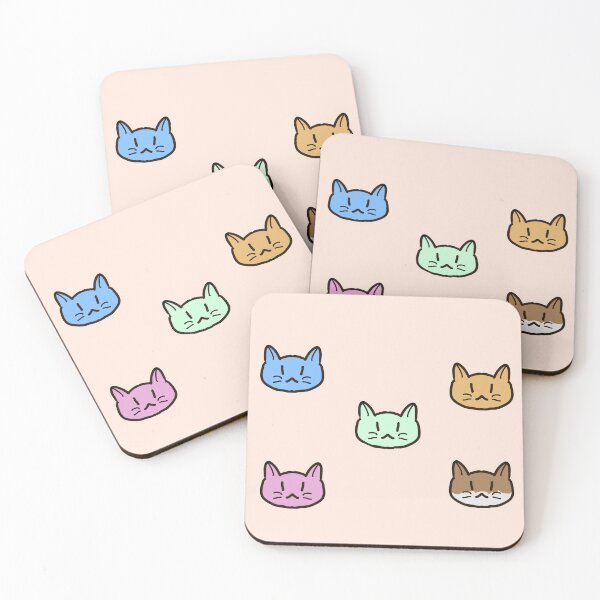 Item preview, Color Cats Doodle designed and sold by Photoshop Is My Passion.