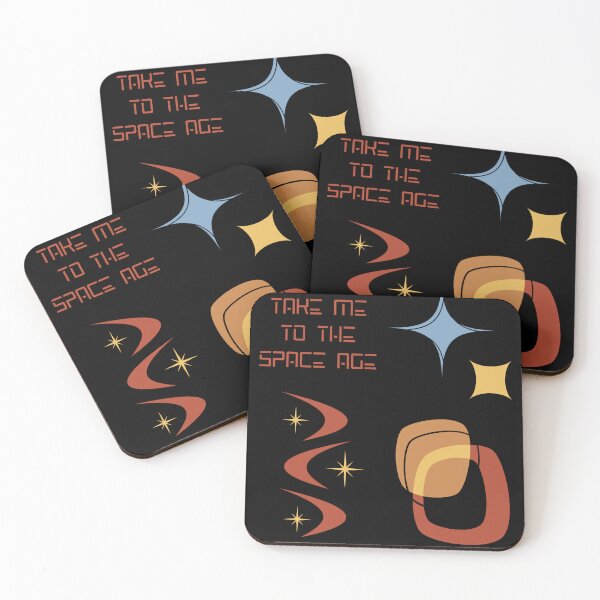 Item preview, Take Me To The Space Age Mid Century Modern Retro Nostalgia designed and sold by brytfanna.