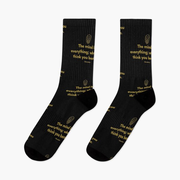 Item preview, The mind is everything; what you think you become. - Quote from Socrates designed and sold by Philosopherous.