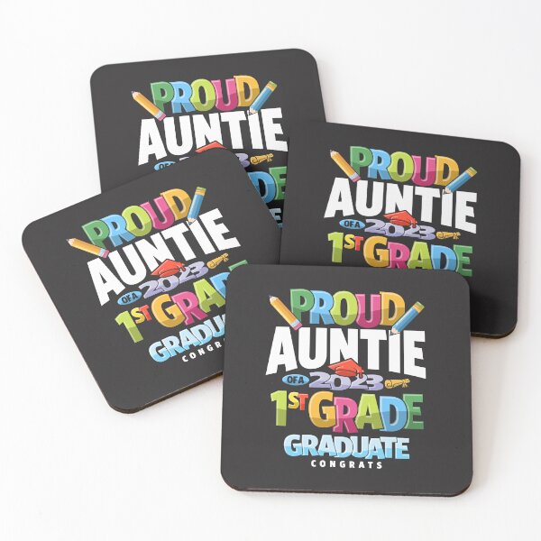 Item preview, Proud Auntie of a 1st Grade Class of 2023 Graduation designed and sold by cidolopez.