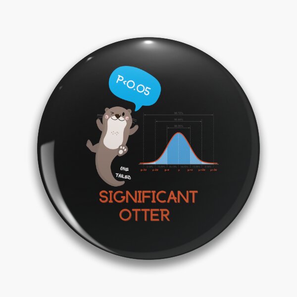 Item preview, Significant Otter data science statistics design  designed and sold by t1n3333.