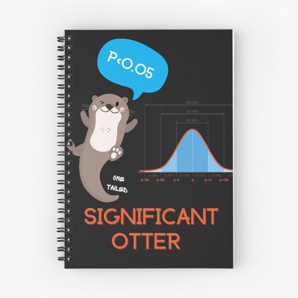 Item preview, Significant Otter data science statistics design  designed and sold by t1n3333.