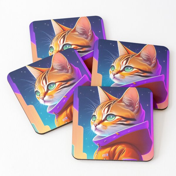 Item preview, Cat in a Jacket - Modern Digital Art designed and sold by Ai-michiart.