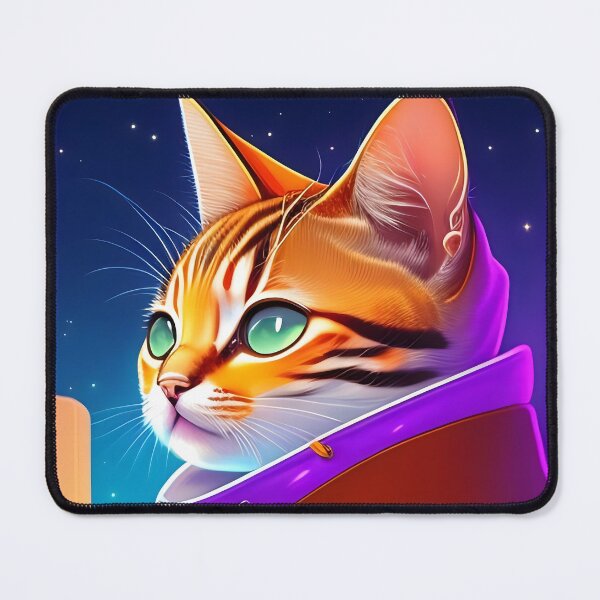 Item preview, Cat in a Jacket - Modern Digital Art designed and sold by Ai-michiart.